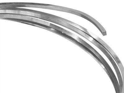 Alambre Cuadrado Oro Blanco 18k Pd 12 Recocido, 5,0 MM - Imagen Estandar - 1