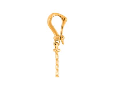 Pinza Para Perlas De 6 A 12 Mm, Oro Amarillo 18k. Ref. Pec052 - Imagen Estandar - 2