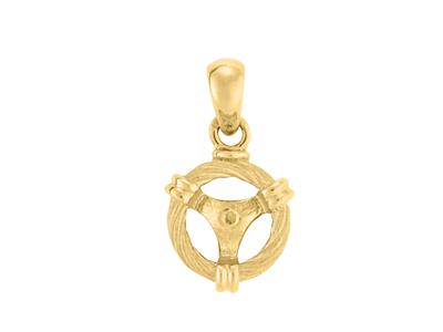 Colgante Boya Para Perla De 8 a 11 mm, Oro Amarillo De 18k. Ref. Pec12 - Imagen Estandar - 1