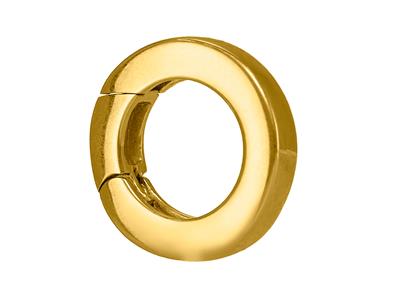 Cierre Invisible 12,20 Mm, Tubo Plano, Oro Amarillo 18k 3n - Imagen Estandar - 2