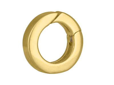 Cierre Invisible 13,50 Mm, Tubo Plano, Oro Amarillo 18k 3n - Imagen Estandar - 3