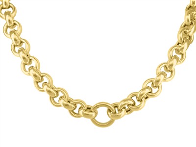 Cierre Invisible 13,40 Mm, Tubo Redondo, Oro Amarillo 18k 3n - Imagen Estandar - 5