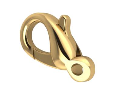 Cierre Menotte Barroco Fundido De 9 mm, Oro Amarillo 3n De 18 Quilates. Ref. 37033 - Imagen Estandar - 2