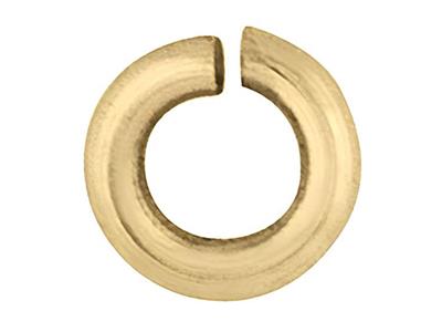 Anillo De Punta 4,50 Mm, Oro Amarillo De 18 K