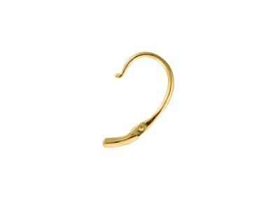 Pendiente Grabado, Oro Amarillo De 18k. Ref. 07413-2, Par - Imagen Estandar - 1