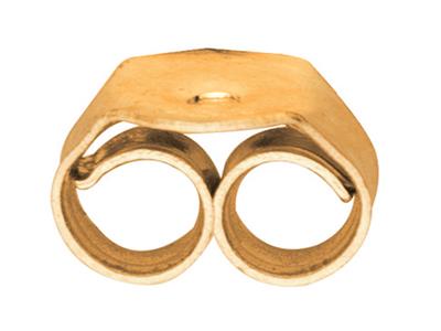 Cierre Belga Liso, Oro Amarillo De 18k. Ref. 07406-bis, Par