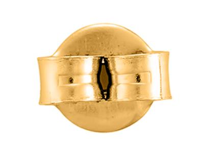 Cierre Belga Liso, Oro Amarillo De 18k. Ref. 07408, Par - Imagen Estandar - 2