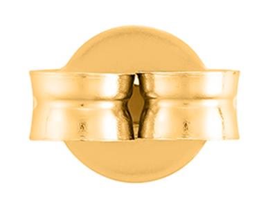 Cierre De Presión Belga Liso, Oro Amarillo De 18k. Ref. 07439, Par - Imagen Estandar - 2