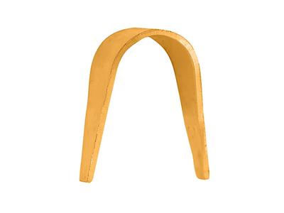 Asa Triangular De 11,3 X 5 mm, Oro Amarillo De 18k. Ref. 07251-4 - Imagen Estandar - 2