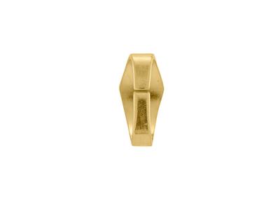 Fianza Triangular Cerrada De 9 X 4 mm, Oro Amarillo De 18k. Ref. 07231 - Imagen Estandar - 2