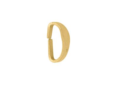 Fianza Triangular Cerrada De 9 X 4 mm, Oro Amarillo De 18k. Ref. 07231 - Imagen Estandar - 3