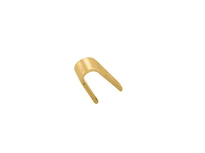 Asa Triangular De 8,5 X 2 mm, Oro Amarillo De 18k. Ref. 07251-1 - Imagen Estandar - 2