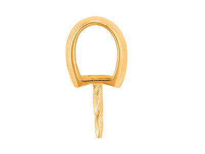 Fianza Para Perla De 8 a 10 mm, Oroamarillo De 18k. Ref. Be139 - Imagen Estandar - 2