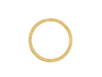 Engaste Para Moneda De 10 Frs, Oro Amarillo 18k. Ref. 02504 - Imagen Estandar - 2