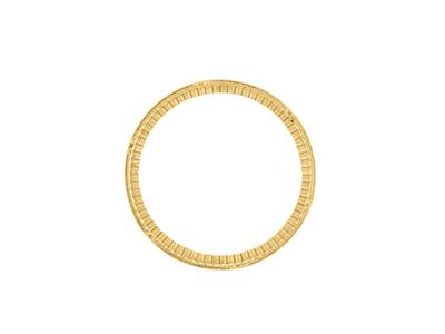 Engaste Cincelado Para Moneda De 10frs, Oro Amarillo De 18k. Ref. 02504 - Imagen Estandar - 2