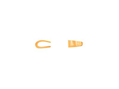 Embout Pour Plaques Identite 0,30 X 0,20mm Or Jaune 18k