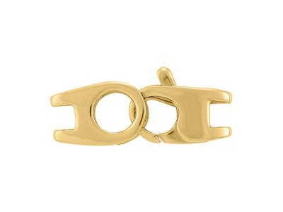 Doble Cierre De Menotte 24 X 8 mm, Oro Amarillo De 18k. Ref. 17168 Gm - Imagen Estandar - 1