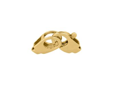 Doble Cierre Menotte 22 X 8 mm, Oroamarillo De 18k. Ref. 17168 Bis MM - Imagen Estandar - 2