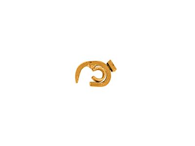 Sistema De Husillo Gancho Giratorio, Oro Amarillo De 18 Quilates. Ref.07213-47 - Imagen Estandar - 1