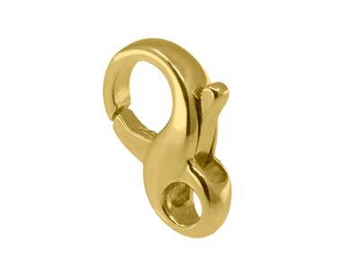 Cierre De Esposas En Forma De Ocho,9,80 mm, Oro Amarillo De 18 Quilat Es. Ref. 17067 - Imagen Estandar - 2