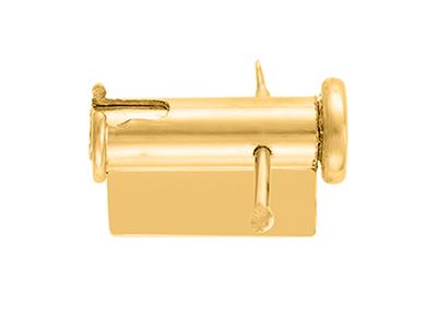 Sistema De Broche Gancho Bomba De 6 mm, Oro Amarillo De 18 Quilates. Ref. 07211-1 - Imagen Estandar - 1