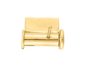 Sistema De Broche Gancho Bomba 8 mm, Oro Amarillo De 18k. Ref. 07211-3 - Imagen Estandar - 1