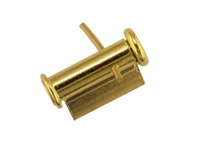 Sistema De Broche Con Gancho De Bomba De 8 mm, Oro Amarillo De 18 Quilates. Ref. 07215-3 - Imagen Estandar - 1