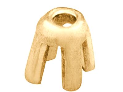 Engaste 4 Garras Para Piedra Redonda De 5 Mm, Oro Amarillo 18k. Ref. 01291 - Imagen Estandar - 2