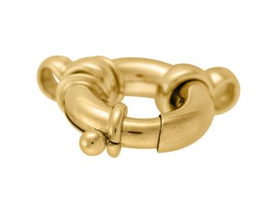 Anillo Marino Con Doble Anilla De 22mm, Oro Amarillo De 18k. Ref. 07193 - Imagen Estandar - 2