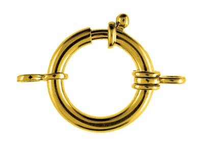 Anillo Marin Con Doble Aro De 19mm,oro Amarillo De 18k. Ref. 17000 - Imagen Estandar - 1