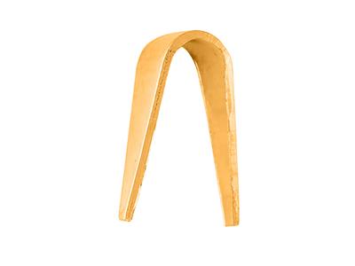 Fianza Triangular De 10,3 X 4,5 mm,oro Amarillo De 18k. Ref. 07251-3 - Imagen Estandar - 2