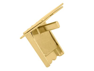 Cierre De Trinquete De 8 mm, Oro Amarillo De 18k. Ref. 07167 - Imagen Estandar - 2
