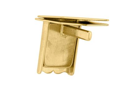 Cierre De Resorte De 10 mm, Oro Amarillo De 18k. Ref. 07167 - Imagen Estandar - 3
