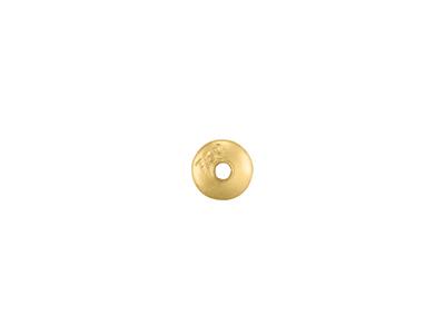 Casquillo Liso De 3 mm, Oro Amarillo De 18k. Ref. 04220 - Imagen Estandar - 3