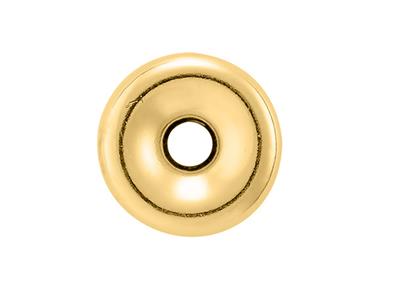 Cuenta Intercalaria Lisa De 5,90 mm, Oro Amarillo 3n De 18 Quilates - Imagen Estandar - 2