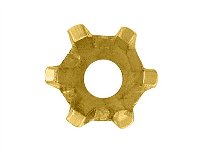 Engaste De 6 Garras Para Piedra Redonda De 1,75 mm, Oro Amarillo De 18quilates. Ref 01007 - Imagen Estandar - 3