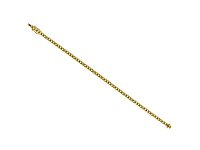 Brace Rivie Or Jaune 750 Lks50-200.1b, 18cm 66 Pierres De 0,05ct - Imagen Estandar - 4