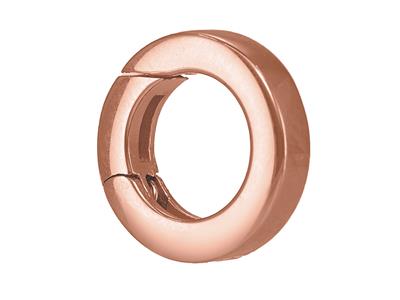 Cierre Invisible 9,90 Mm, Tubo Plano, Oro Rojo 18k 5n - Imagen Estandar - 2