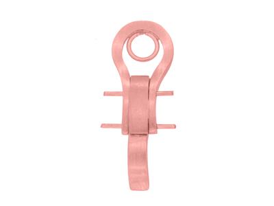 Sistema De Oreja Clip De 18 mm, Ororojo De 18k. Ref. 7304-bis, Par - Imagen Estandar - 2