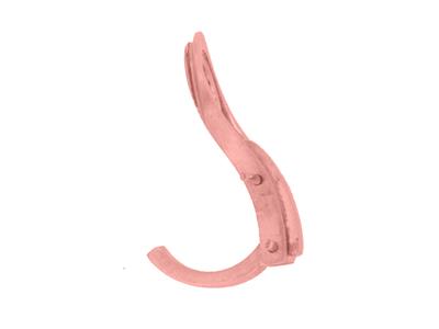 Sistema De Oreja Clip De 18 mm, Ororojo De 18k. Ref. 7304-bis, Par - Imagen Estandar - 3