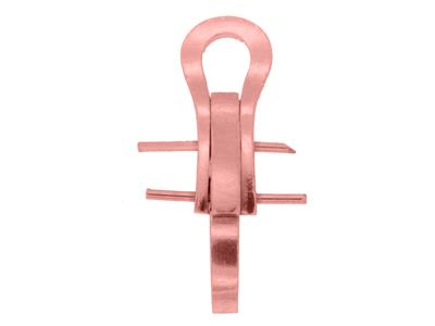 Sistema De Oreja Clip De 14 mm, Ororojo De 18k. Ref. 7329 -bis, El Pa R - Imagen Estandar - 2