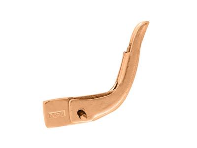 Sistema De Balancín Modelo Pequeño,oro Rojo 5n De 18k. Ref. 07414-6, Par - Imagen Estandar - 1