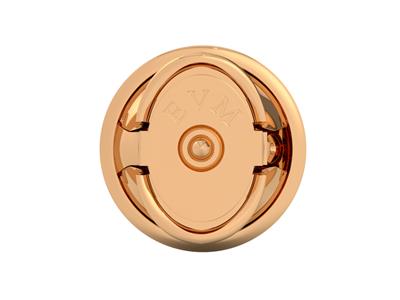Sistema De Pendientes Evm, 7 mm, Oro Rosa De 18 Quilates. Ref. 07481, Pieza - Imagen Estandar - 3