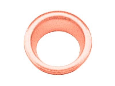 Bate Conique 4,5 X 0,6 Mm, Para Piedra Redonda 3,9 Mm, Oro Rojo 18k. Ref. 04450