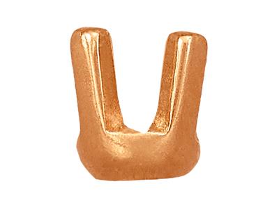 Engaste De 4 Puntas Para Piedra Redonda De 2 Mm, Oro Rojo De 18 Quilates. Ref. 01291 - Imagen Estandar - 2