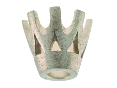 Engaste De 8 Garras Para Piedra Redonda De 6,5 mm, Oro Gris De 18k Pd 10. Ref. 2020 - Imagen Estandar - 2
