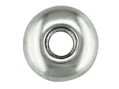 Pasamuros Redondo 9 mm, Oro Blanco 18k Pd 10. Ref. 7255 3,6 MM A 4,5 MM - Imagen Estandar - 2