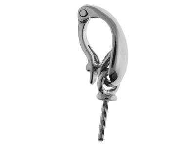 Asa Para Perla De 5 A 9 Mm, Oro Blanco De 18 Quilates Rodiado. Ref. Pec044 - Imagen Estandar - 1