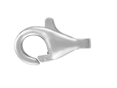 Ferm 17033 Menotte 9 MM Or Gris Rh 18k Sans Anneau - Imagen Estandar - 1