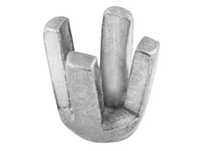 Engaste De 4 Puntas Para Piedra Redonda De 5 mm, Oro Gris De 18 Quilates Pd 12,5. Ref:01291 - Imagen Estandar - 1